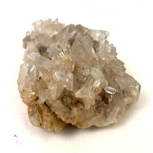 Natural Clear Quartz Points Crystal Cluster Rough Mineral Display Specimen